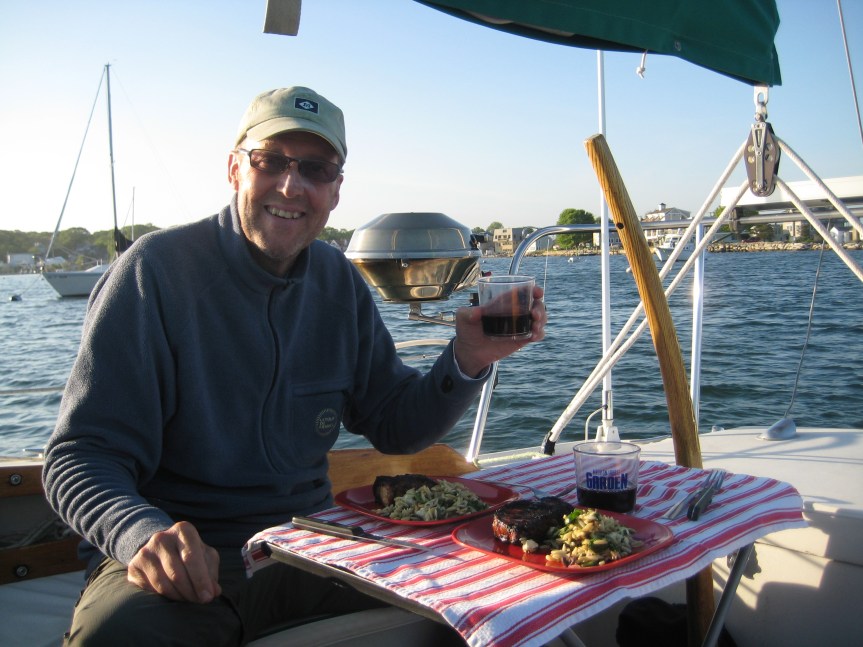 Still grinning - what a sail!